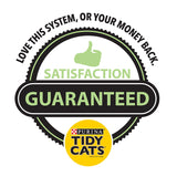 Purina Tidy Cats Breeze Hooded System Starter Kit Cat Litter Box, Litter Pellets & Pads
